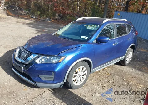 2018 Nissan Rogue Sv z USA, uszkodzony, nr VIN KNMAT2MV6JP542550